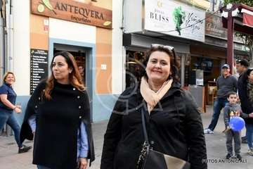 Papá Noel recibe el cariño de cientos de niños de Telde (Foto Antonio Alí y TA)
